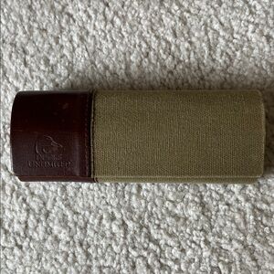Ducks Unlimited Brown and Green Glasses Case
